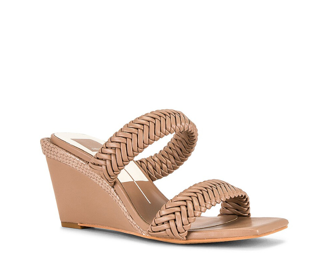 DOLCE VITA New in Box Sahale Wedge Sandal in Cafe // 9.5